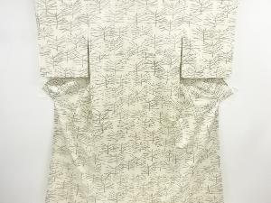 リサイクル　若松模様付け下げ小紋着物